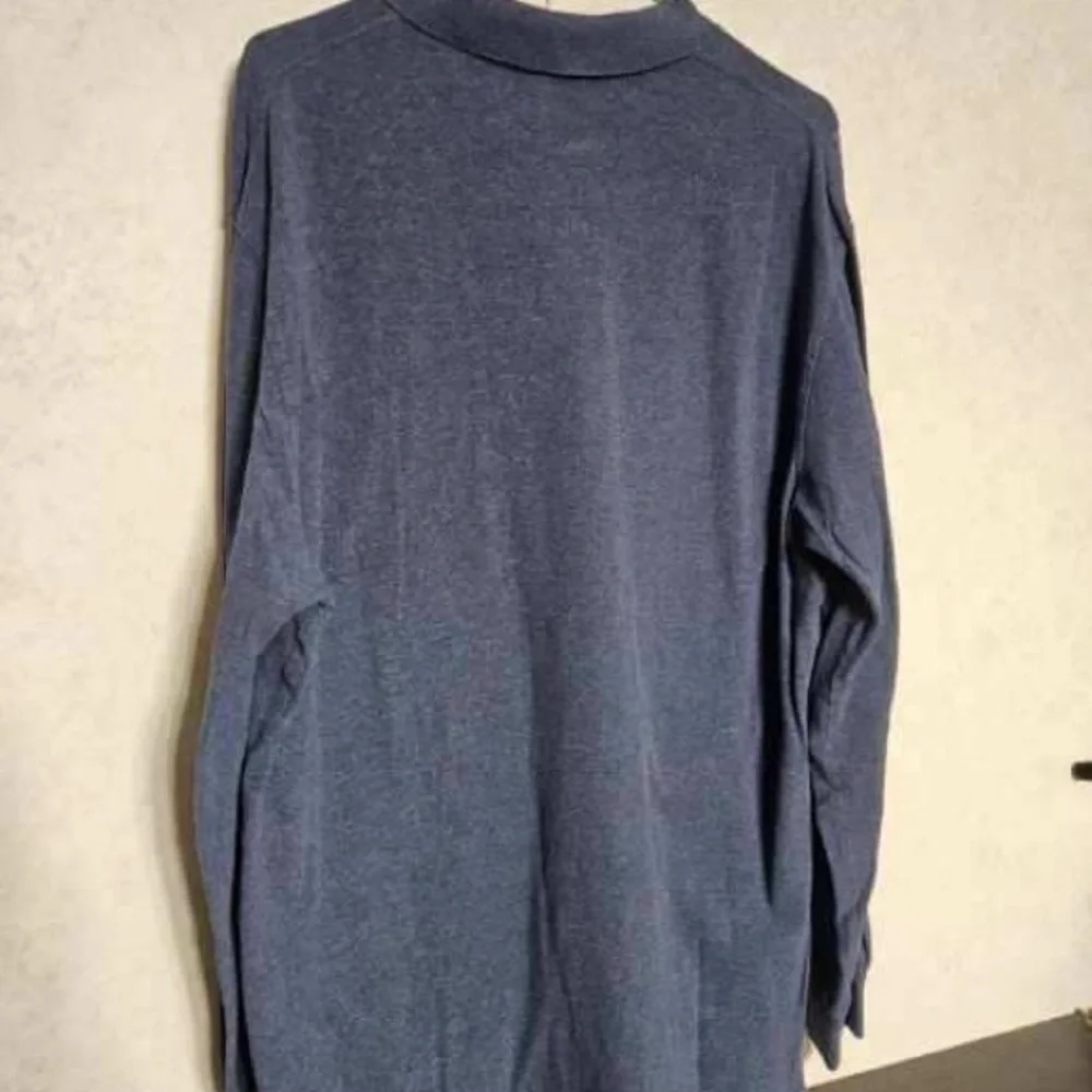 Polo‎ by Ralph Lauren Men's Blue Long Sleeve Polo